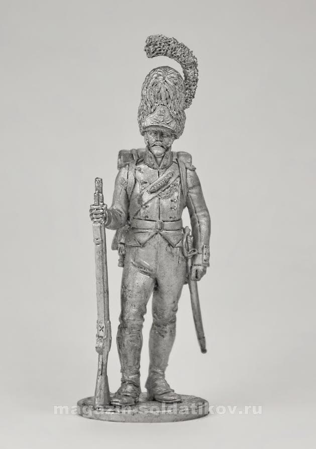Гренадер Ольденбургского пехотного полка. Дания, 1807-13 гг.,54 мм EK Castings