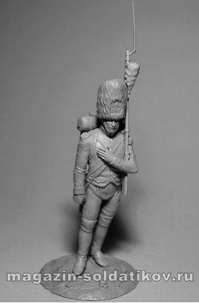 Швейцарский гренадер, 1808-1813 гг., 54 мм, Chronos miniatures