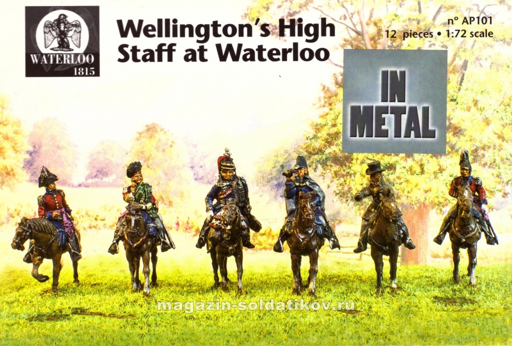 Штаб Веллингтона, Ватерлоо (1:72), Waterloo