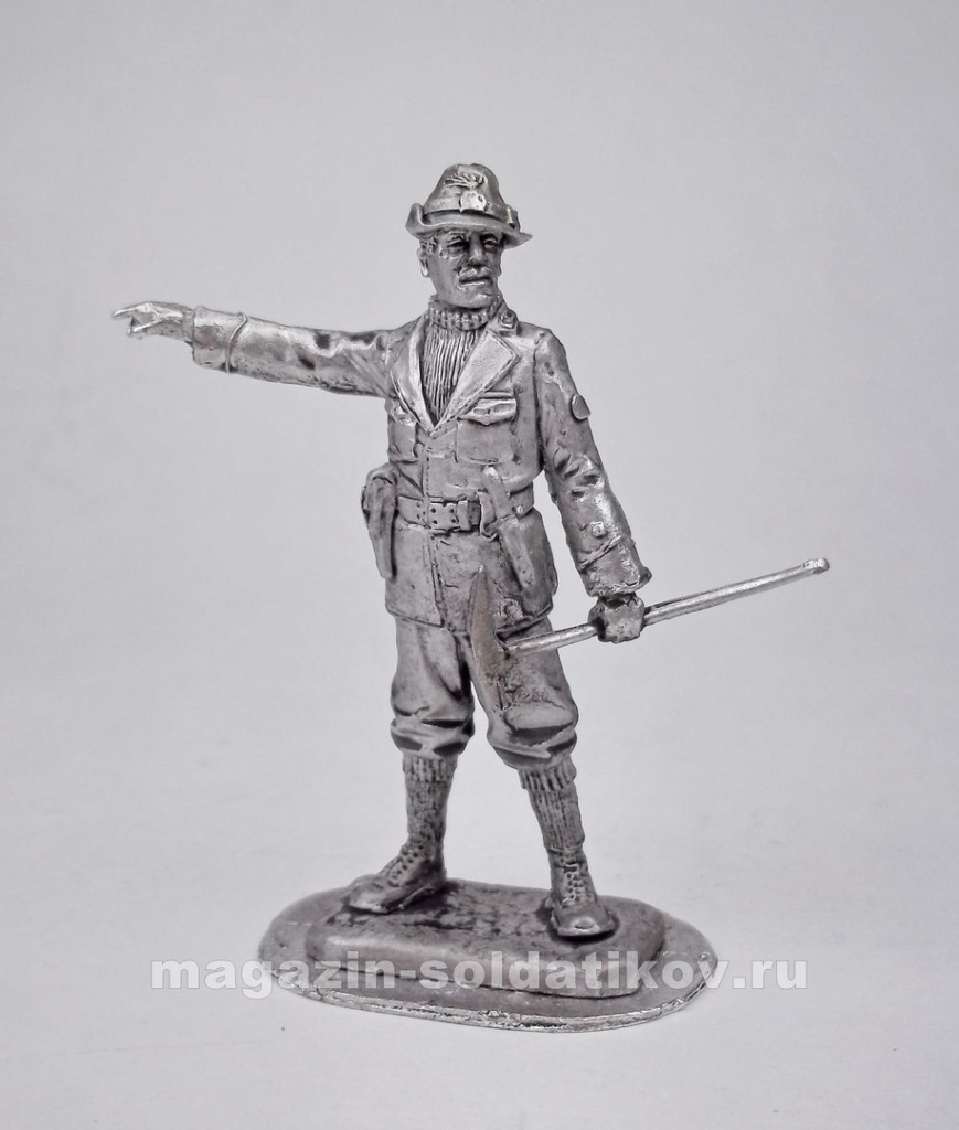 РТ Итальянский офицер горных стрелков, 1914г. 54 мм, Ратник