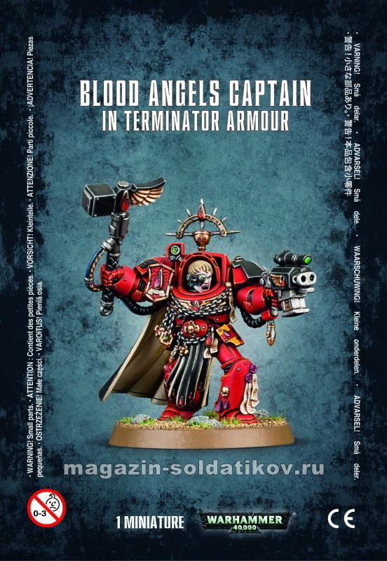 Blood Angels Captain Terminator Bli Warhammer