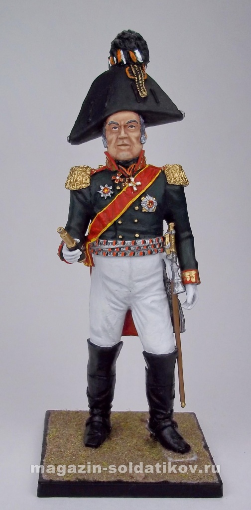Русский генерал 1812 года,120 мм, Экипаж