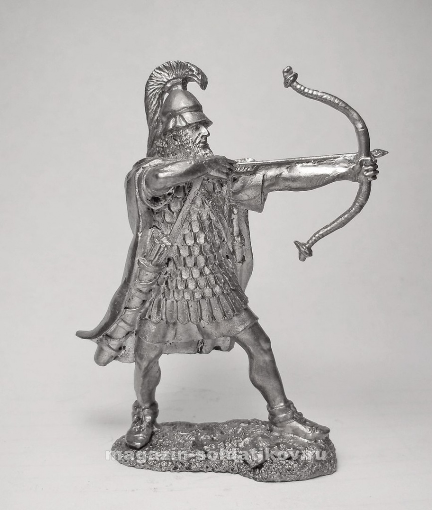 Карфагенский морской офицер, III-II век до н.э. 54 мм, Солдатики Публия