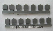 Аксессуары из смолы Советские 7,62 ящики для ленты 250 патр (Максим, СГ-43,ПК, ПКТ и т.д…) Tank - фото