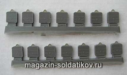 Аксессуары из смолы Советские 7,62 ящики для ленты 250 патр (Максим, СГ-43,ПК, ПКТ и т.д…) Tank