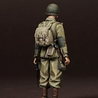Сборная фигура из смолы SM 35148 1 лейтенант, 101-ой парашютной дивизии США. Нормандия 1944,1:35, SOGA miniatures