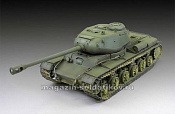 Сборная модель из пластика Советский тяжелый танк КВ-122, 1:72 Трумпетер - фото