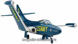 Сборная модель из пластика RV 04286 Военный самолет F9F-5 Panther 'Blue Angels'; 1:72 Revell