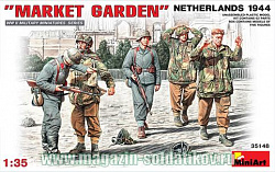 Сборные фигуры из пластика «Market Garden» ГОЛЛАНДИЯ 1944г. MiniArt (1/35)