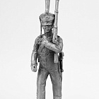Миниатюра из олова 474 РТ Барабанщик гренадерского взвода батальона Императорской милиции, 1806-1808 гг. 54 мм, Ратник