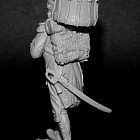 Сборная фигура из металла Барабанщик гренадерских рот линейных полков, Франция 1800-05, 54 мм, Chronos miniatures