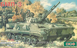 Сборная модель из пластика Боевая машина пехоты БМП-3 SKIF (1/35)