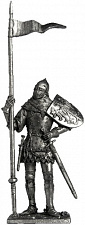 Миниатюра из металла 153. Богемский рыцарь, середина XIV в. EK Castings - фото
