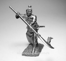 Миниатюра из олова 5262 СП Древнекитайский воин-женщина, V в.н.э. 54 мм, Солдатики Публия