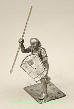 Миниатюра из металла Египетский воин с копьем, 54 мм, Магазин Солдатики - фото