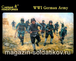 Солдатики из пластика Германская армия. Первая мировая война (1/72) Caesar Miniatures