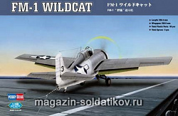 Сборная модель из пластика Самолет «FM-1 Wildcat» (1/48) Hobbyboss
