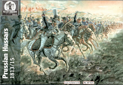 Солдатики из пластика АР 021 Прусские гусары 1813-15 (1:72) Waterloo