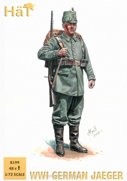 Солдатики из пластика WWI German Jaeger (1:72), Hat