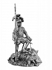 Миниатюра из олова 800 РТ Эрц герцог Фердинад 2,Тирольский, 54 мм, Ратник - фото