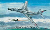 Сборная модель из пластика Стратегический бомбардировщик Ту - 16К - 10 1:72 Моделист - фото