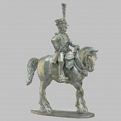 Сборная миниатюра из металла Шеф батальона, Франция, 1804-1815 гг, 28 мм, Аванпост - фото
