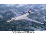 Сборная модель из пластика Самолет Ту - 160 МР 1:144 Трумпетер - фото