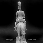 Сборная миниатюра из смолы Трубач гвардейских кирасирских полков, Россия 1805, 54 мм, Chronos miniatures