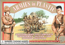 Британская пехота при Омдурмане 1898 г., 1/32, Armies in plastic
