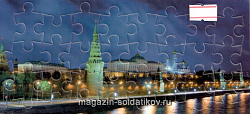 Открытка-пазл «Кремль». 24 эл. Материал: картон + изолон Умбум