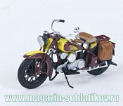 Масштабная модель в сборе и окраске Мотоцикл «Indian» 1:12, New Ray - фото