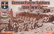 Солдатики из пластика German Panzer Soldiers (DAK) WW2 1/72 Orion - фото