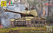 Сборная модель из пластика Советский танк ИС-2 1:72 Моделист - фото