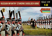 Солдатики из пластика Russian Infantry Standing Shoulder Arms (1/72) Strelets - фото