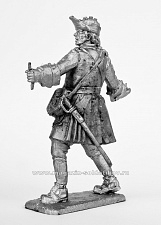 Миниатюра из олова 514 РТ Гренадер Карла XII, 54 мм, Ратник - фото