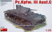 Сборная модель из пластика Pz.Kpfw.III Ausf.C, MiniArt (1/35) - фото