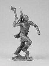 Миниатюра из олова Индеец с томагавком, 1:32, EK Castings - фото