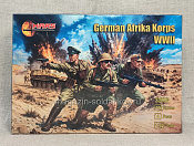 Солдатики из пластика Немецкий Африканский корпус, WWII 1/32, Mars - фото
