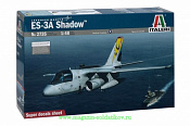Сборная модель из пластика ИТ Самолет ES-3A SHADOW (1/48) Italeri - фото