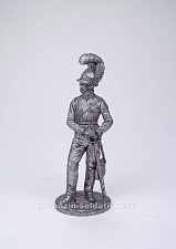 Миниатюра из олова Рядовой тяжелой кавалерии, Великобритания 1810-15 гг. 54 мм 54 мм EK Castings - фото