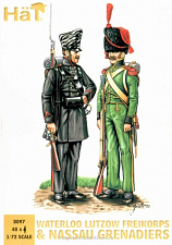 Солдатики из пластика Lutzow Freikorps and Nassau Grenadiers,(1:72), Hat - фото