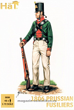 Солдатики из пластика 1806 Prussian Fusilliers 1:72, (1:72), Hat - фото
