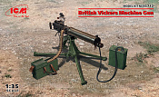 Сборная модель из пластика Британский пулемет Vickers, 1:35, ICM - фото