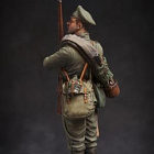 Сборная миниатюра из металла Рядовой пехотных полков РИА 1914-17 гг. 54 мм, Chronos miniatures