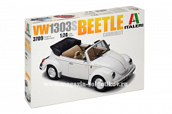 Сборная модель из пластика ИТ Автомобиль VW1303S BEETLE CABRIOLET (1/24) Italeri