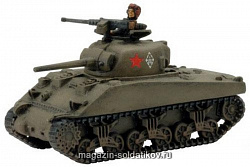 Сборная модель из пластика M4 Lend Lease Sherman) (15 мм) Flames of War