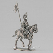 Сборная миниатюра из металла Шеволежер, Франция, 28 мм, Аванпост - фото