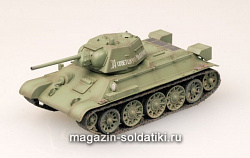 Масштабная модель в сборе и окраске Танк Т-34/76 мод. 1943 г. 1:72 Easy Model