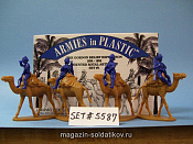 Солдатики из пластика Война в Египте 1884-1885 г. Королевская артилерия,(набор 1) 1/32 Armies in plastic - фото