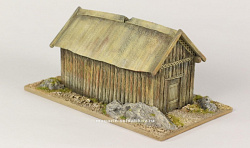 Масштабная модель в сборе и окраске Дом викингов, 1:56, Средневековый город